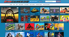 Desktop Screenshot of bikegames.biz